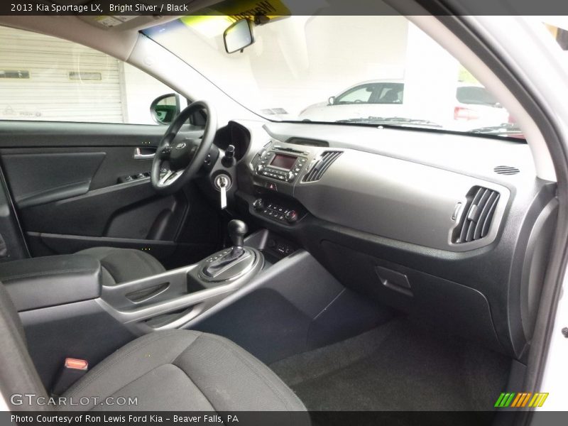 Bright Silver / Black 2013 Kia Sportage LX