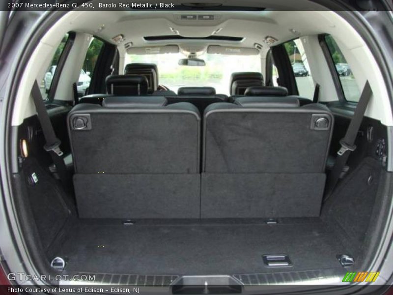 Barolo Red Metallic / Black 2007 Mercedes-Benz GL 450