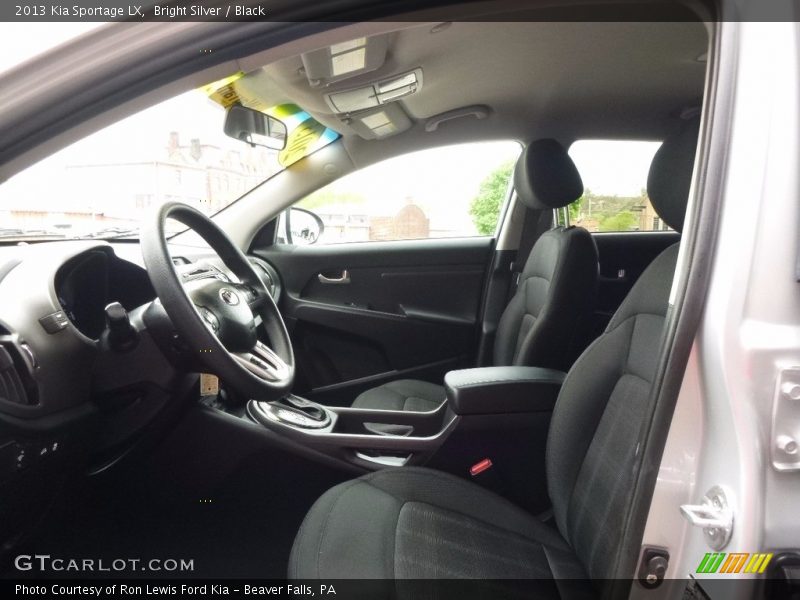 Bright Silver / Black 2013 Kia Sportage LX