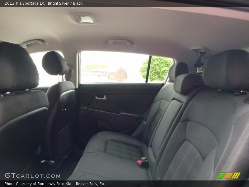 Bright Silver / Black 2013 Kia Sportage LX