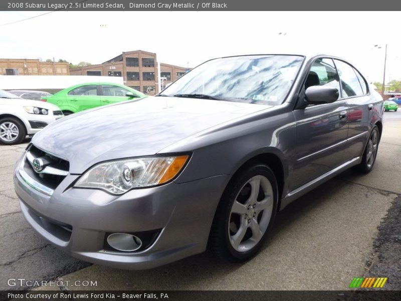 Diamond Gray Metallic / Off Black 2008 Subaru Legacy 2.5i Limited Sedan