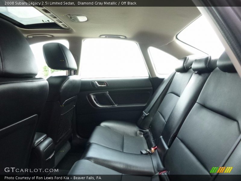 Diamond Gray Metallic / Off Black 2008 Subaru Legacy 2.5i Limited Sedan