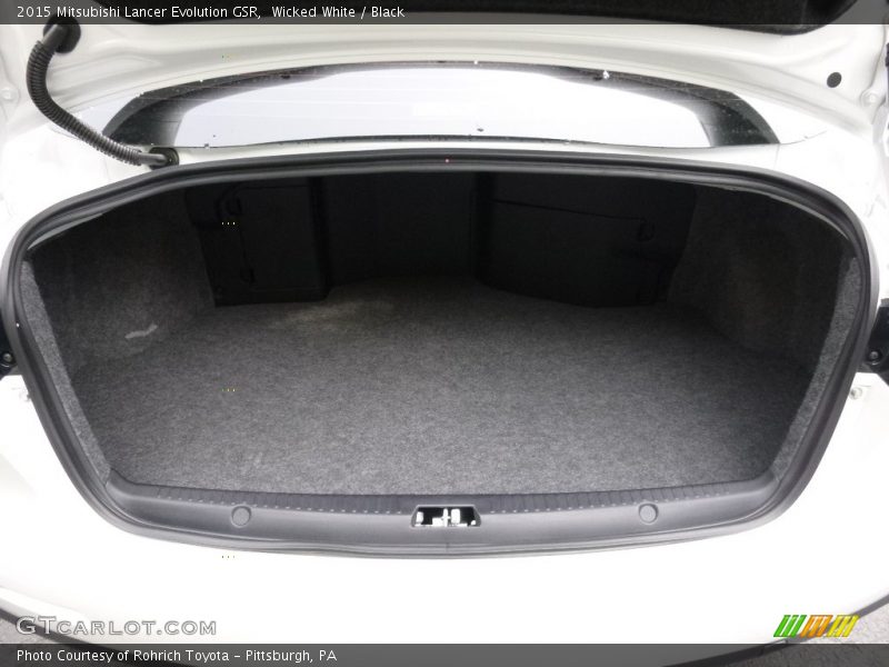  2015 Lancer Evolution GSR Trunk