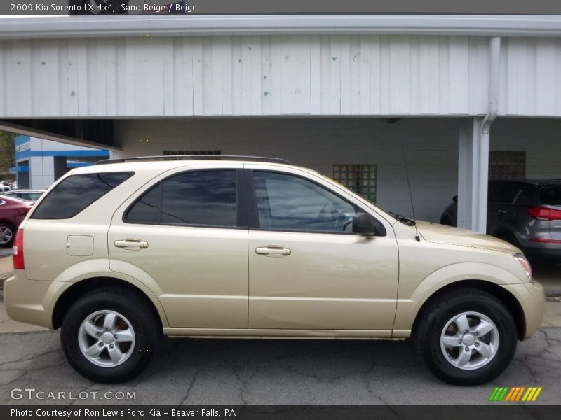 Sand Beige / Beige 2009 Kia Sorento LX 4x4