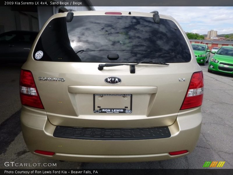 Sand Beige / Beige 2009 Kia Sorento LX 4x4