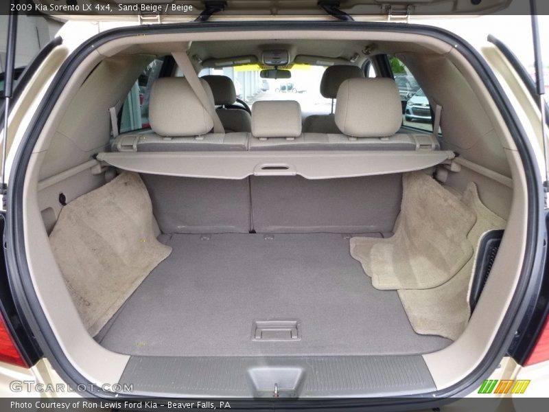 Sand Beige / Beige 2009 Kia Sorento LX 4x4