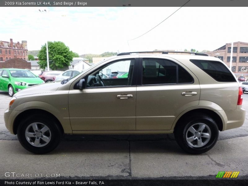 Sand Beige / Beige 2009 Kia Sorento LX 4x4