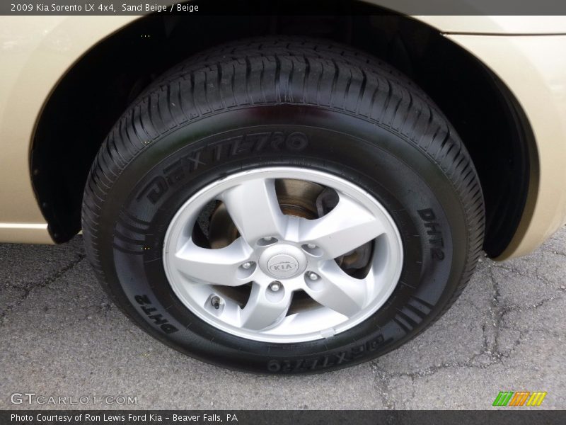 Sand Beige / Beige 2009 Kia Sorento LX 4x4