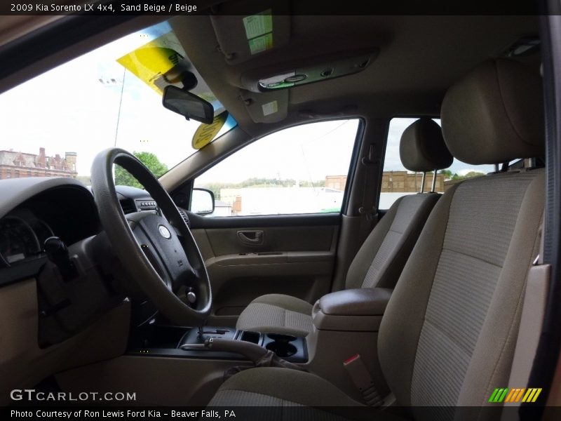 Sand Beige / Beige 2009 Kia Sorento LX 4x4