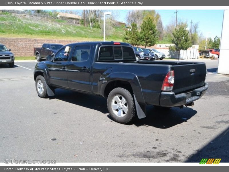 Black Sand Pearl / Graphite Gray 2009 Toyota Tacoma V6 PreRunner Double Cab