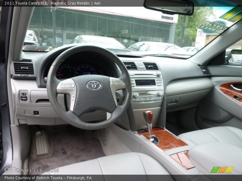 Magnetic Gray Metallic / Ash 2011 Toyota Camry XLE