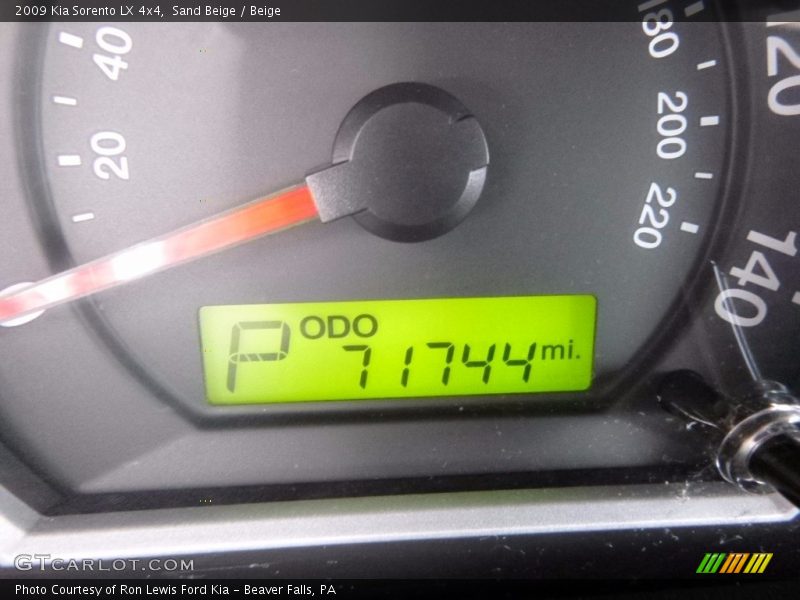 Sand Beige / Beige 2009 Kia Sorento LX 4x4