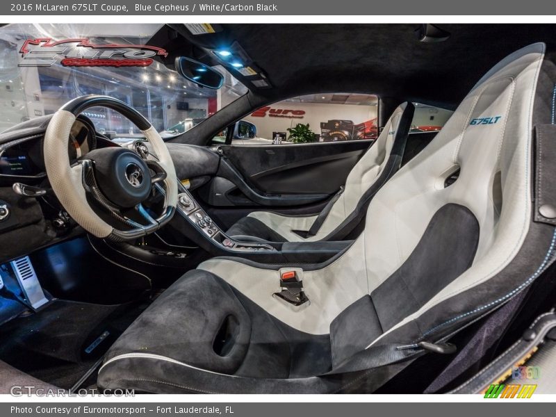 Front Seat of 2016 675LT Coupe