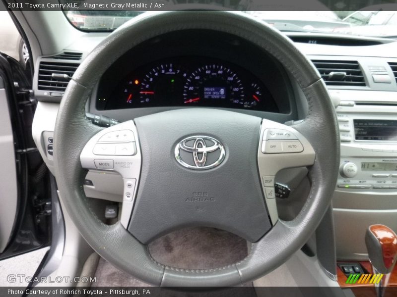 Magnetic Gray Metallic / Ash 2011 Toyota Camry XLE