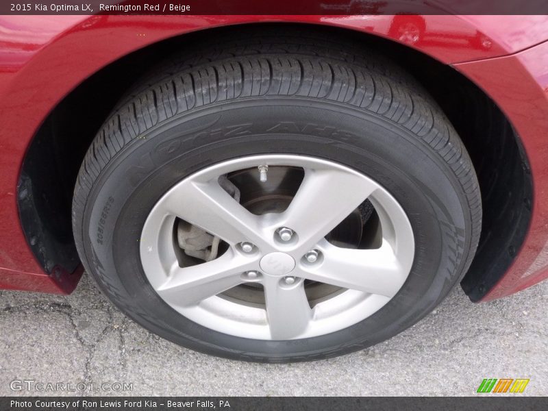 Remington Red / Beige 2015 Kia Optima LX
