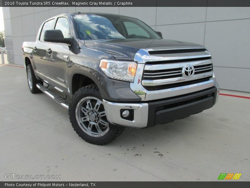 Magnetic Gray Metallic / Graphite 2016 Toyota Tundra SR5 CrewMax