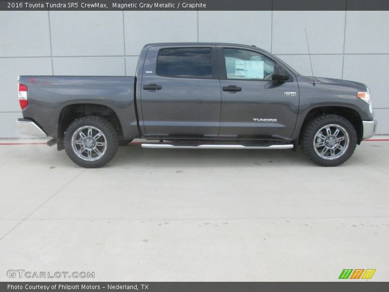 Magnetic Gray Metallic / Graphite 2016 Toyota Tundra SR5 CrewMax