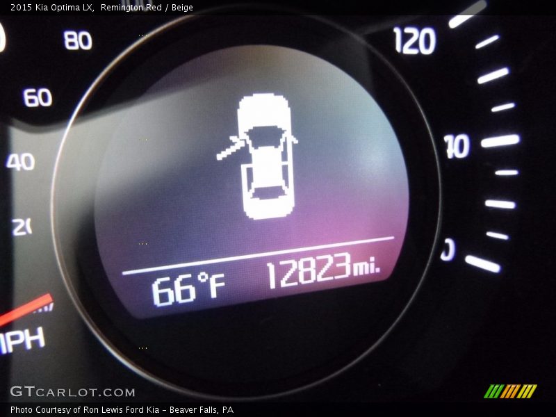 Remington Red / Beige 2015 Kia Optima LX