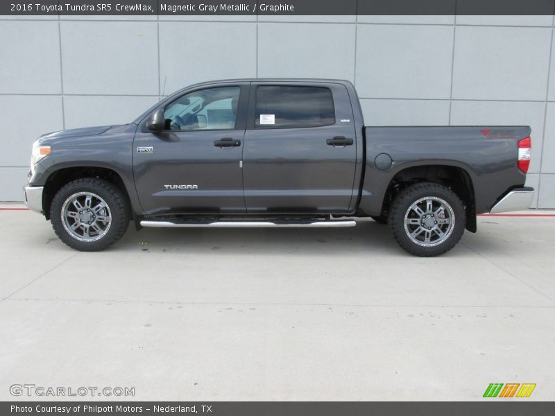 Magnetic Gray Metallic / Graphite 2016 Toyota Tundra SR5 CrewMax