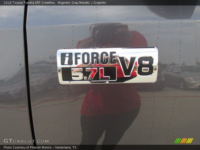 Magnetic Gray Metallic / Graphite 2016 Toyota Tundra SR5 CrewMax