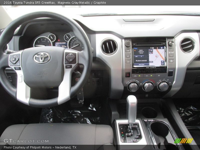 Magnetic Gray Metallic / Graphite 2016 Toyota Tundra SR5 CrewMax
