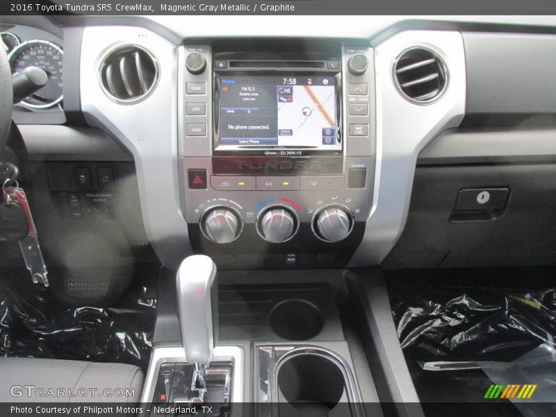 Magnetic Gray Metallic / Graphite 2016 Toyota Tundra SR5 CrewMax
