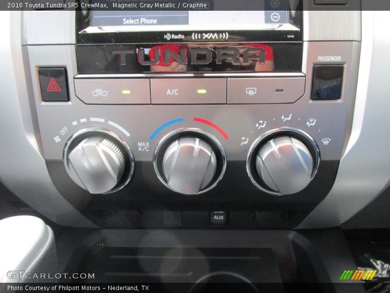 Magnetic Gray Metallic / Graphite 2016 Toyota Tundra SR5 CrewMax