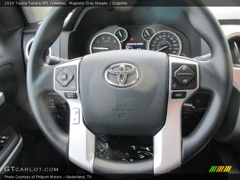 Magnetic Gray Metallic / Graphite 2016 Toyota Tundra SR5 CrewMax