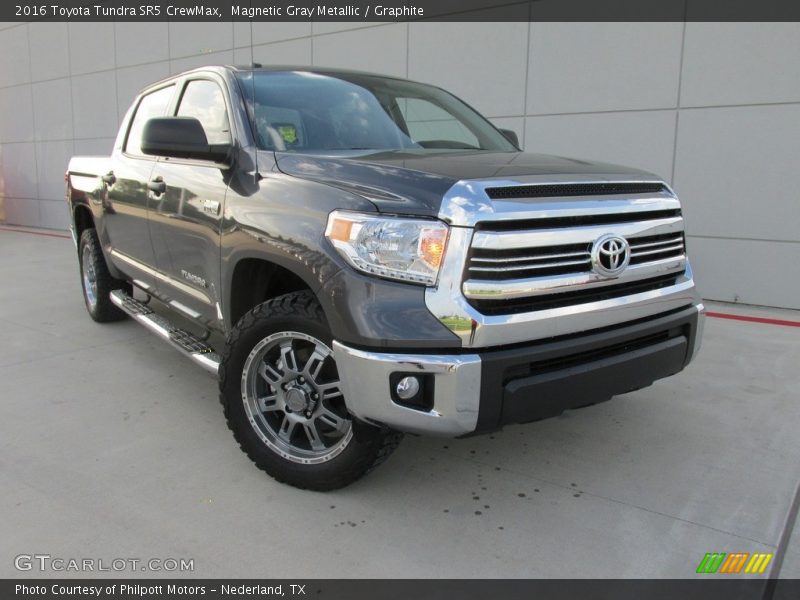 Magnetic Gray Metallic / Graphite 2016 Toyota Tundra SR5 CrewMax
