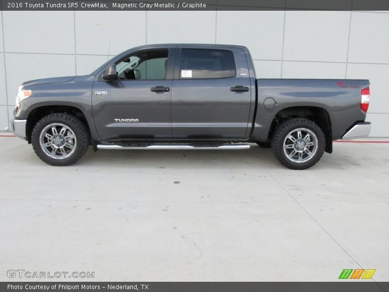 Magnetic Gray Metallic / Graphite 2016 Toyota Tundra SR5 CrewMax
