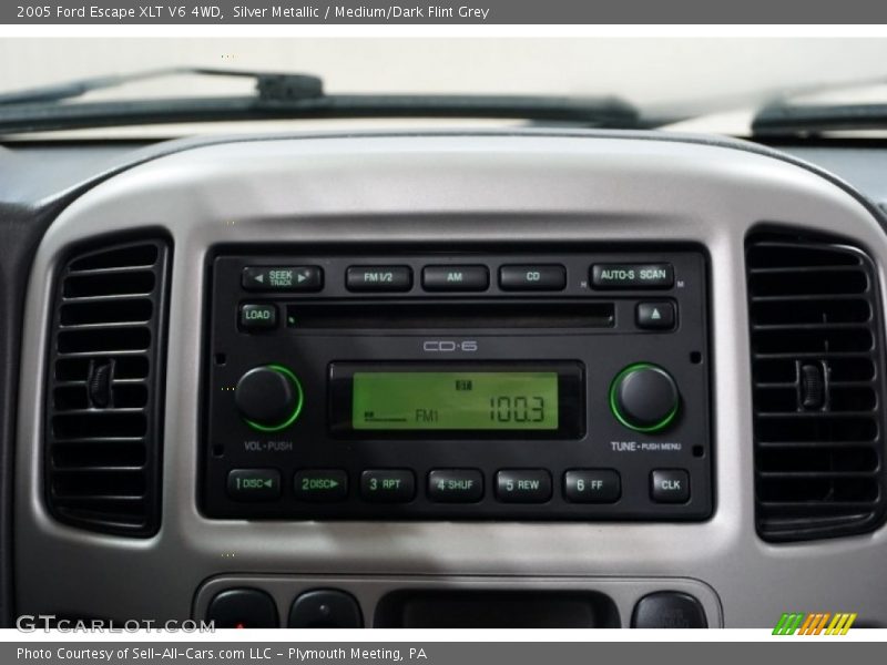 Silver Metallic / Medium/Dark Flint Grey 2005 Ford Escape XLT V6 4WD