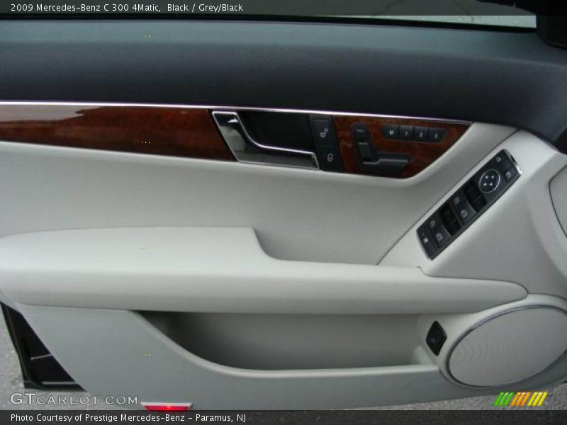Black / Grey/Black 2009 Mercedes-Benz C 300 4Matic