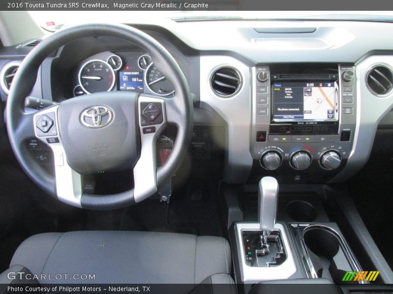 Magnetic Gray Metallic / Graphite 2016 Toyota Tundra SR5 CrewMax
