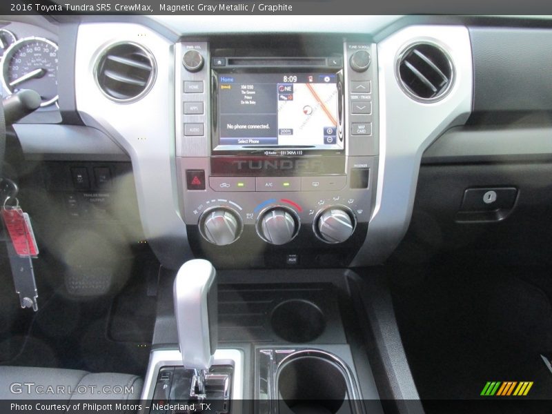 Magnetic Gray Metallic / Graphite 2016 Toyota Tundra SR5 CrewMax