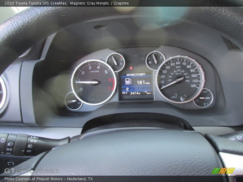 Magnetic Gray Metallic / Graphite 2016 Toyota Tundra SR5 CrewMax