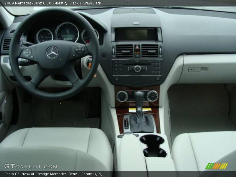 Black / Grey/Black 2009 Mercedes-Benz C 300 4Matic