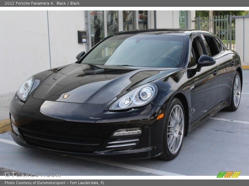 Black / Black 2012 Porsche Panamera 4