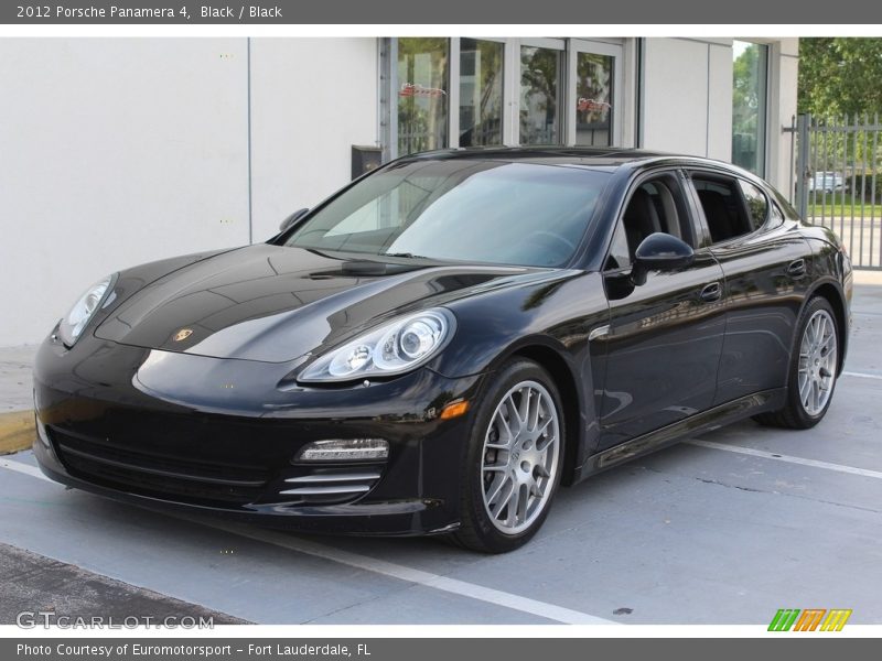 Black / Black 2012 Porsche Panamera 4