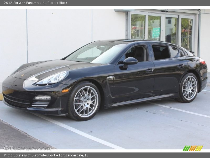 Black / Black 2012 Porsche Panamera 4