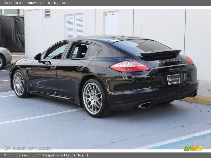 Black / Black 2012 Porsche Panamera 4