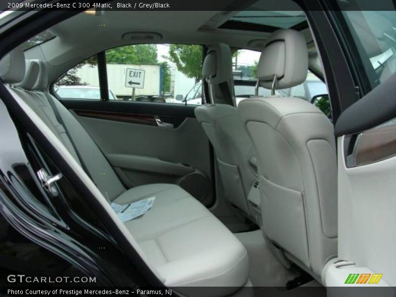 Black / Grey/Black 2009 Mercedes-Benz C 300 4Matic