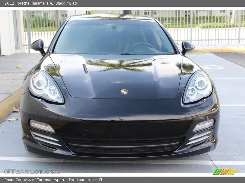 Black / Black 2012 Porsche Panamera 4