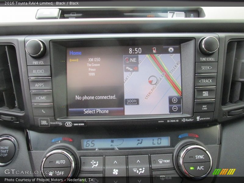 Black / Black 2016 Toyota RAV4 Limited