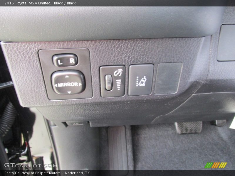 Black / Black 2016 Toyota RAV4 Limited