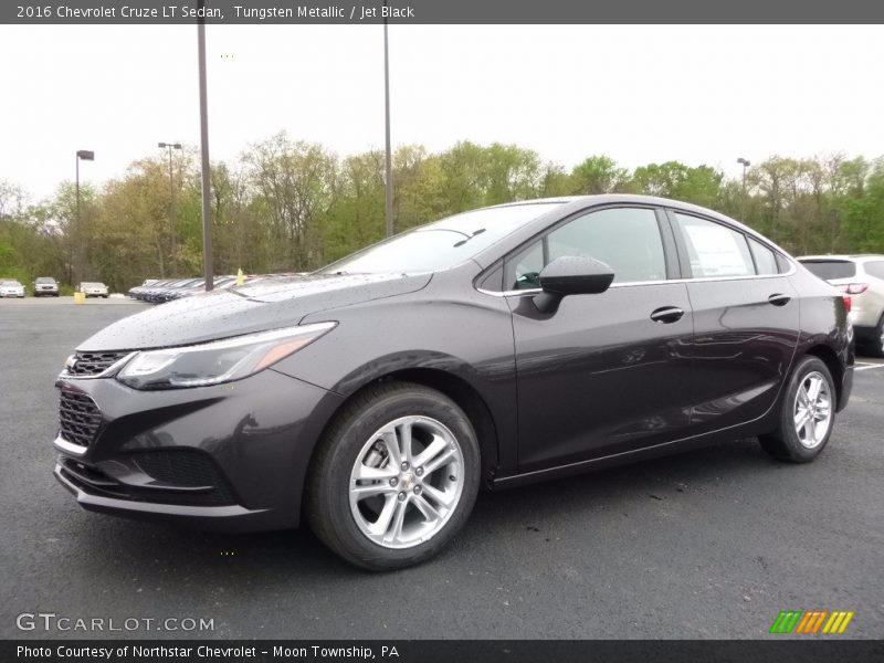 Tungsten Metallic / Jet Black 2016 Chevrolet Cruze LT Sedan