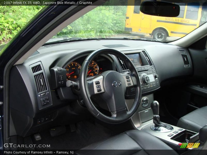 Sapphire Blue Metallic / Graphite 2007 Infiniti FX 35 AWD