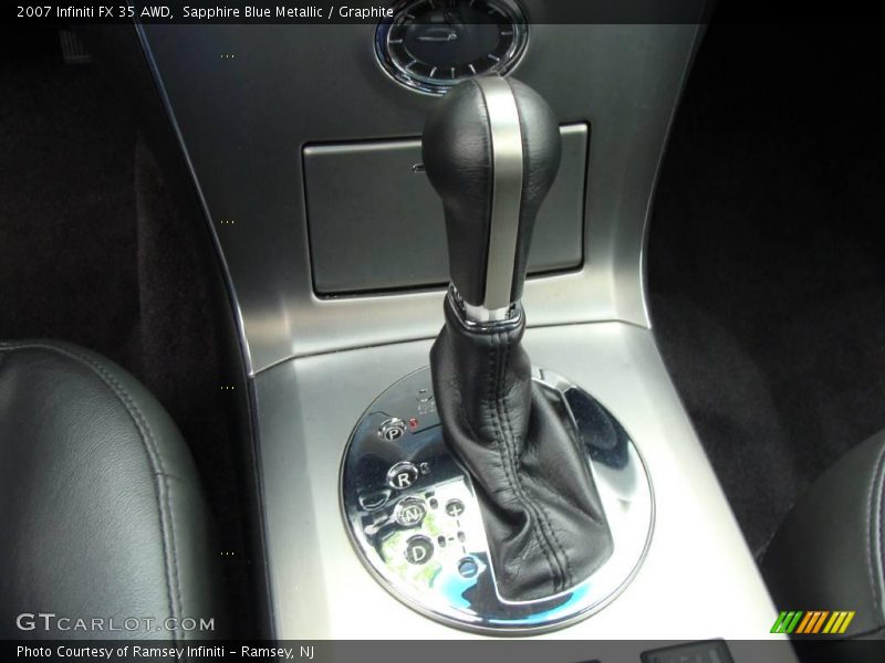 Sapphire Blue Metallic / Graphite 2007 Infiniti FX 35 AWD