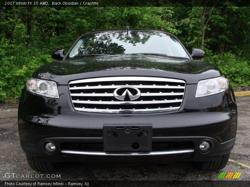 Black Obsidian / Graphite 2007 Infiniti FX 35 AWD
