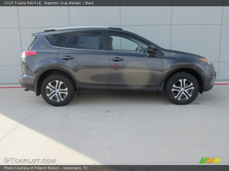 Magnetic Gray Metallic / Black 2016 Toyota RAV4 LE