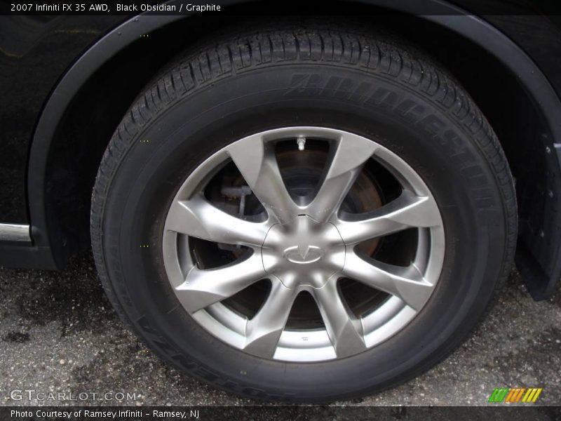 Black Obsidian / Graphite 2007 Infiniti FX 35 AWD
